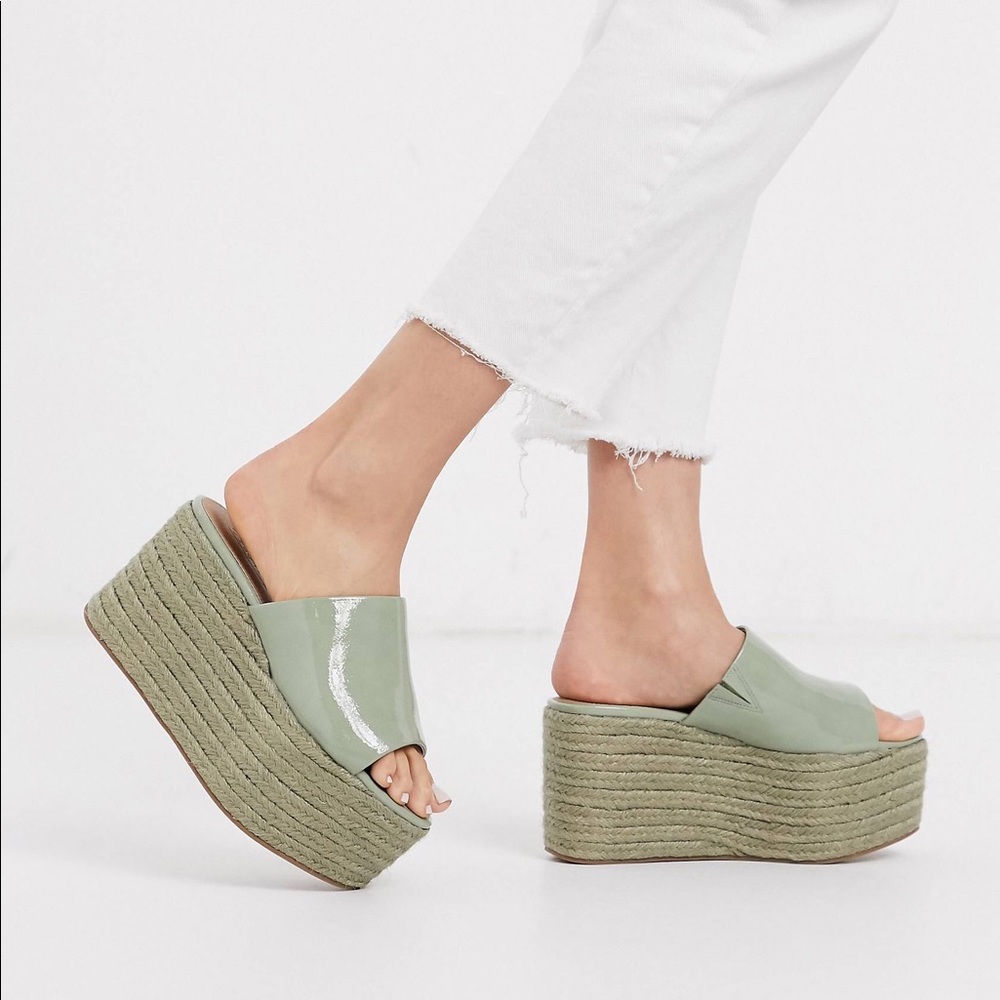 ASOS Mint Espadrille Sandals